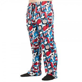 Captain America All Over Print Sleep Pants