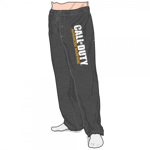 Call of Duty Advanced Warfare Logo Black Heather Sleep Pants