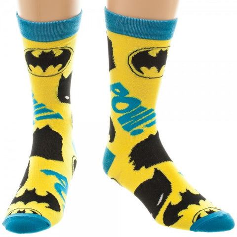 Batman Symbols All over Print Crew Socks