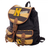 Hufflepuff Varsity Stripes Knapsack w/ Patches