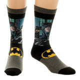 Batman Sublimated Panel Crew Socks