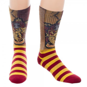 Harry Potter Gryffindor Sublimated Crew Socks