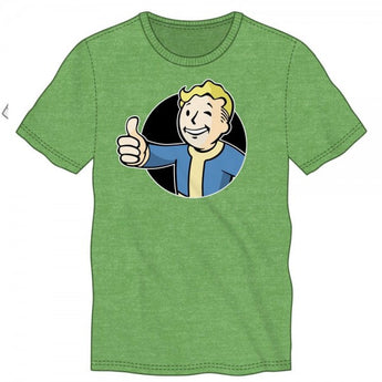 Fallout Heather Green Tee