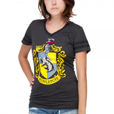 Harry Potter Hufflepuff Jrs V-Neck Tee