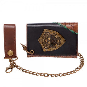 Nintendo Zelda Tri-Fold Chain Wallet