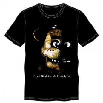 Five Nights At Freddy's Black Logo Tee