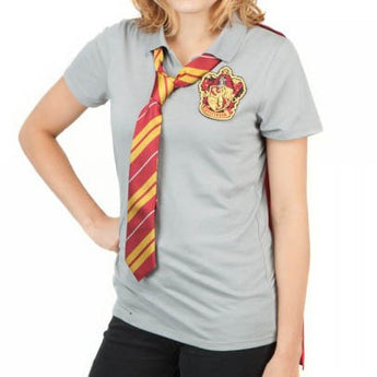 Harry Potter Gryffindor Caped Polo with Tie