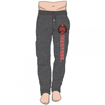 Deadpool Black Heather Sleep Pants