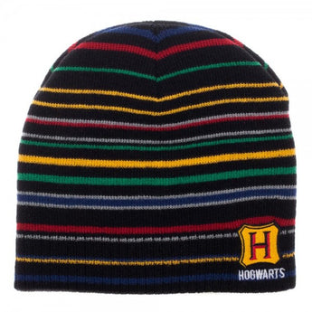 Harry Potter Hogwarts Striped Knit Beanie