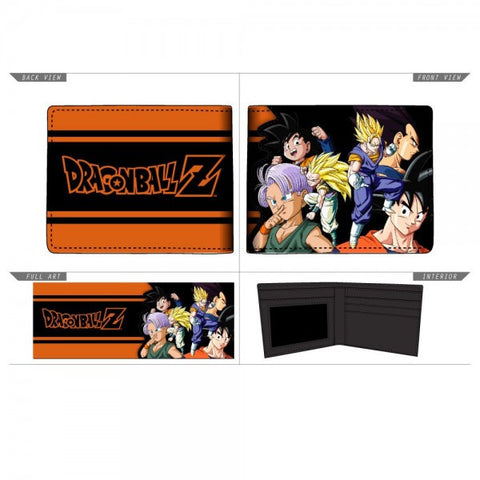 Dragon Ball Z Group Bi-Fold Wallet