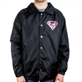 Superman Logo Coaches Jacket