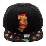 Mario 8Bit Sublimated Bill Snapback