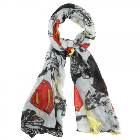 Batman v Superman: Dawn of Justice Oblong Viscose Scarf