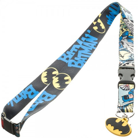 Batman Comic/Logo Lanyard