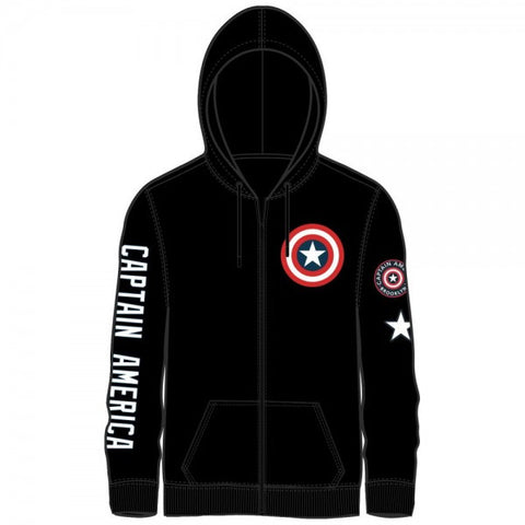 Captain America Zip Up Hoodie