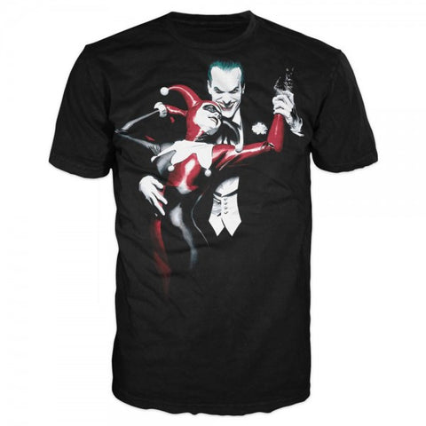 Batman Harlequin Men's Black T-Shirt