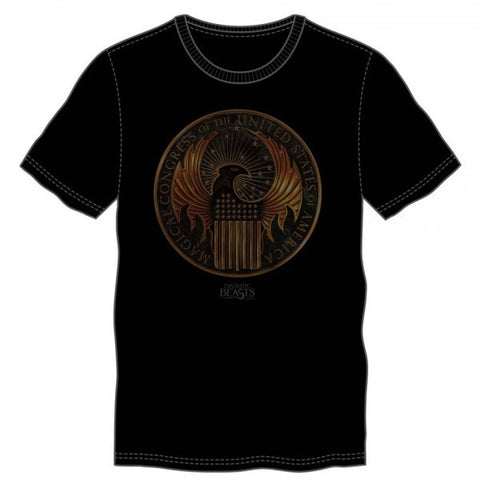 Fantastic Beasts and Where to Find Them Macusa Black Tee